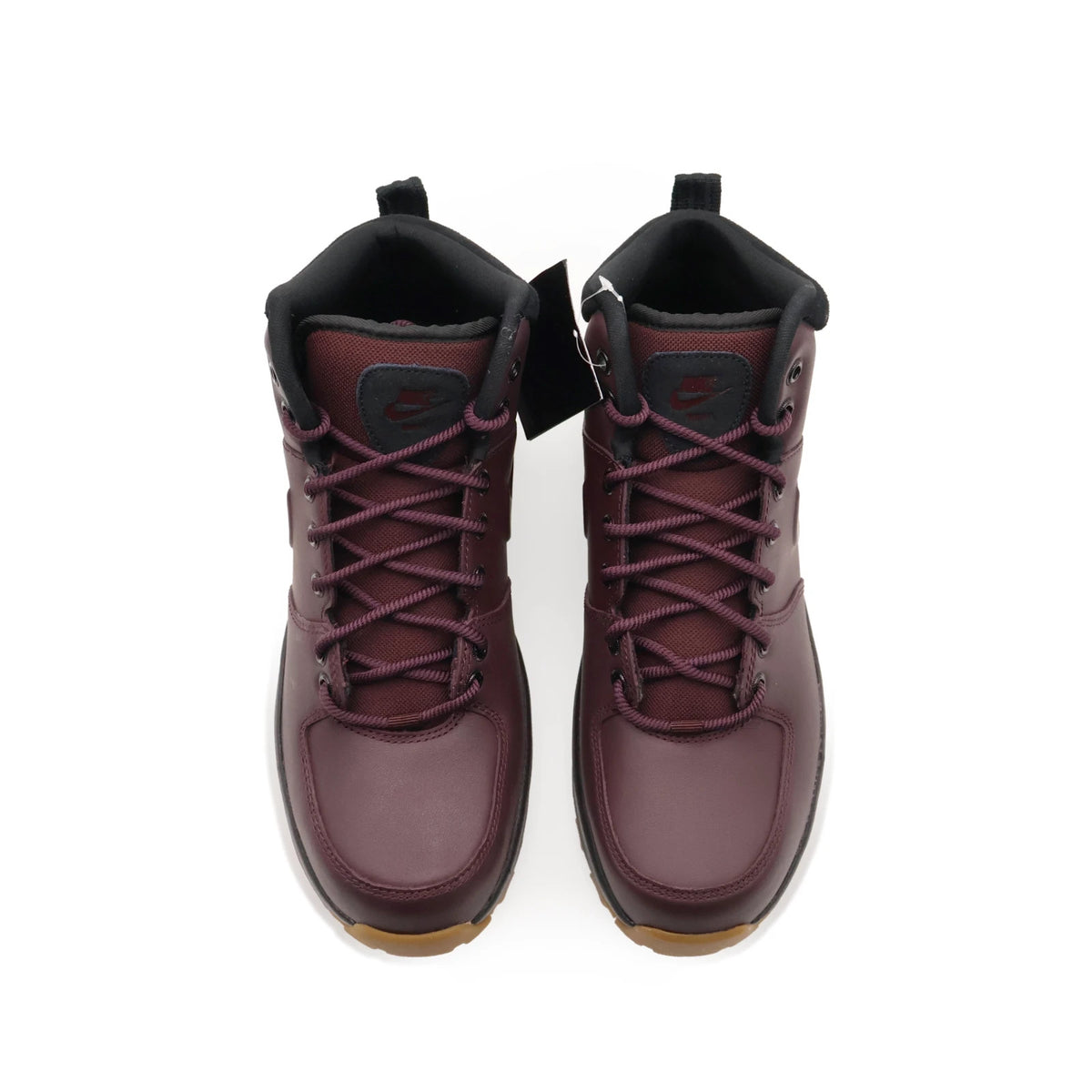 HF7095-600 Nike Manoa Leather Burgundy Crush Black Gum Medium Brown (Men's)