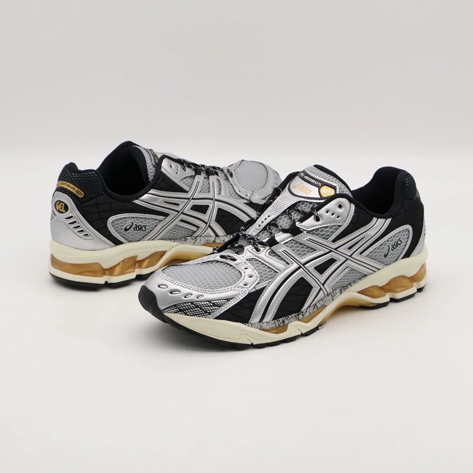 1203A543-020 Asics Gel-Nimbus 10.1 Piedmont Grey Pure Silver (Men's)