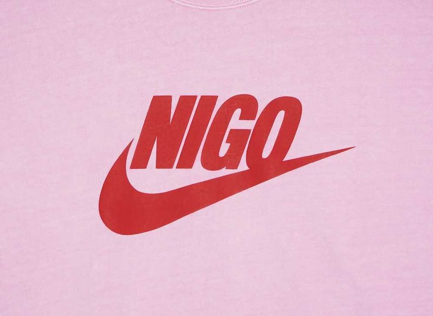 NIGO Nike NRG Crew Fleece Pinkï¼NIGOï¼