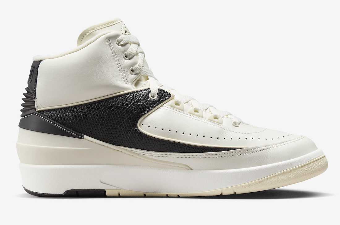 DX4400-100 Nike Air Jordan 2 Retro Sail and Black (Women's)