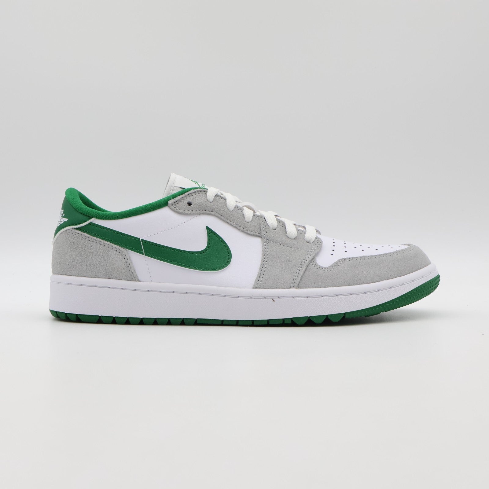 DD9315-112 Nike Air Jordan 1 Low Golf Pine Green Light Smoke Grey White (Men's)