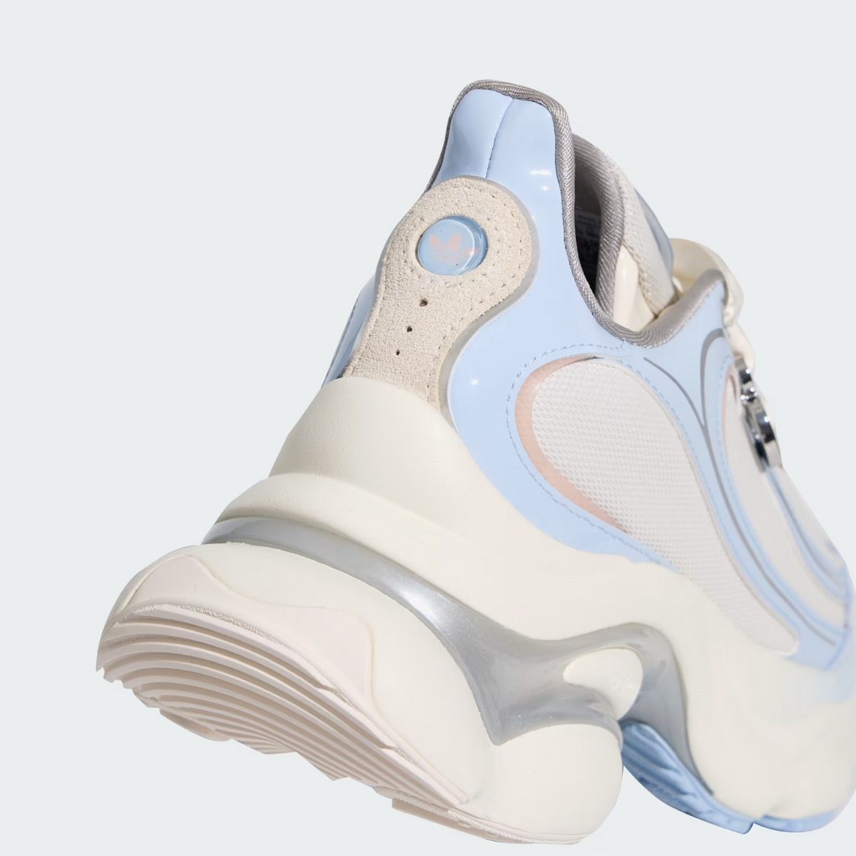 LA3789 Adidas Ozvenuz "Core White/Crystal Sky" (Women's)