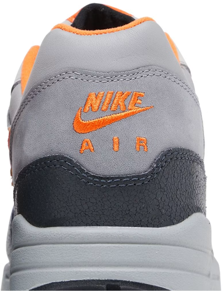 HF3713-001 HUF Ã Nike Air Max 1 "Brilliant Orange" (Men's)