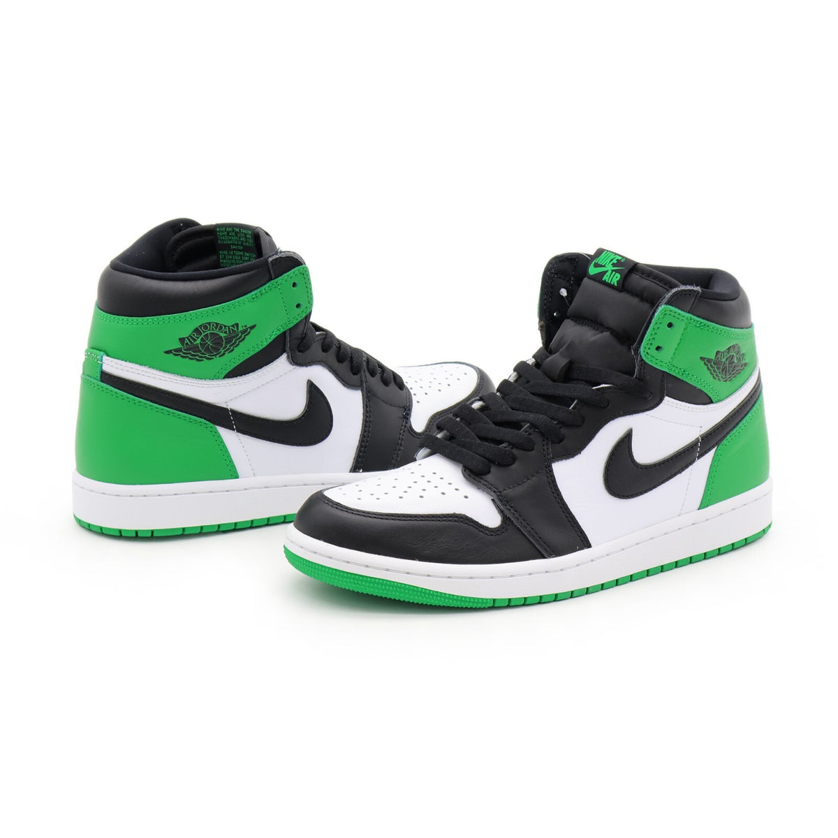DZ5485-031 Nike Air Jordan 1 Retro High OG Celtics Black Lucky Green (Men's)