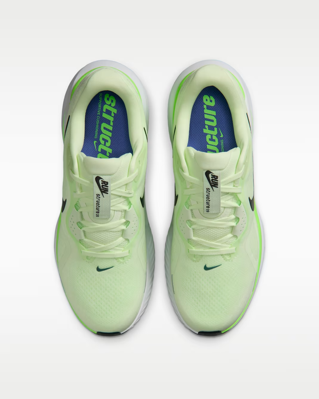 HJ1102-702 Nike Structure 26 Volt Tint Lime Blast Sapphire (Men's)