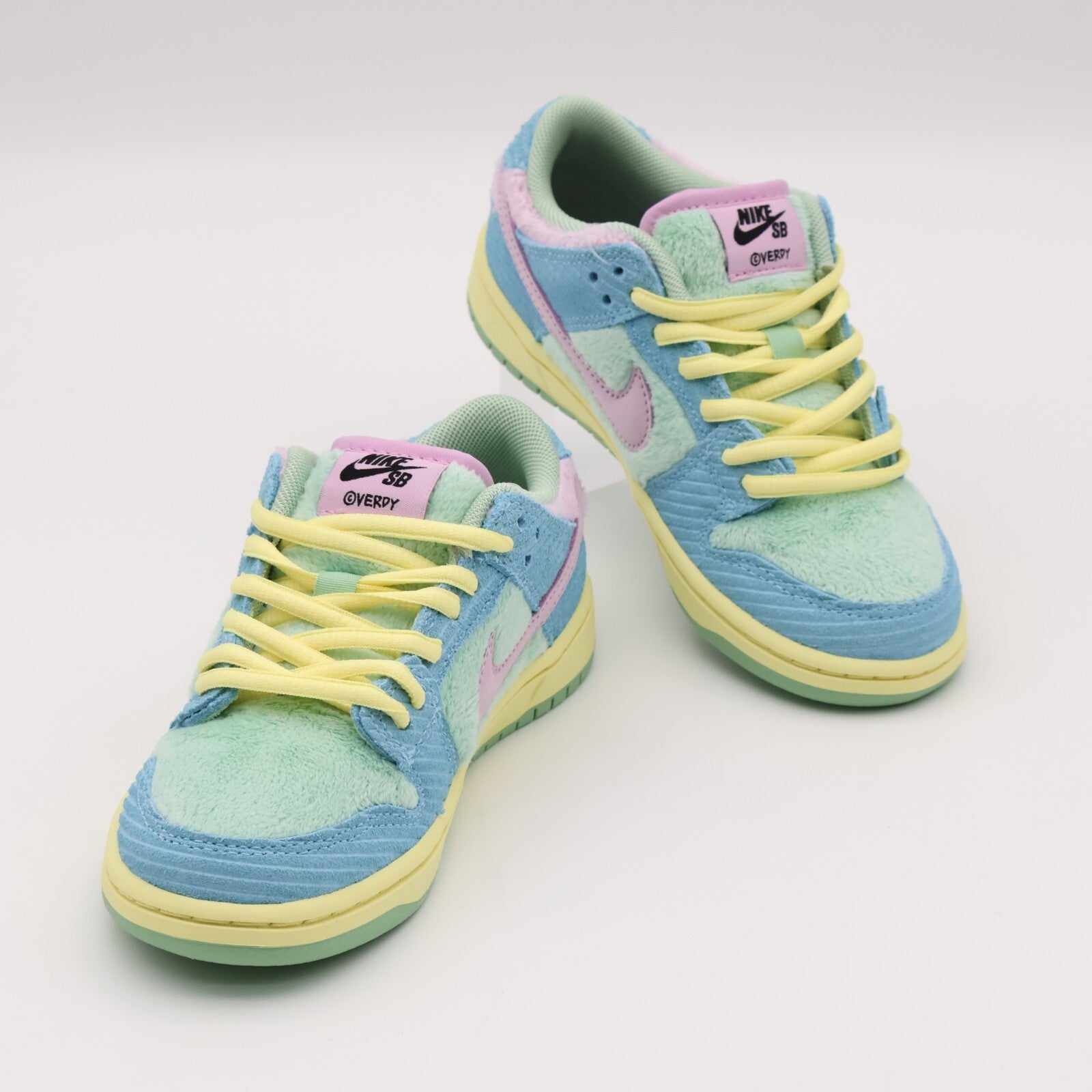 FZ7195-400 VERDY Nike PS SB Dunk Low Pro QS Visty Blue Gaze Enamel Green (Kids)