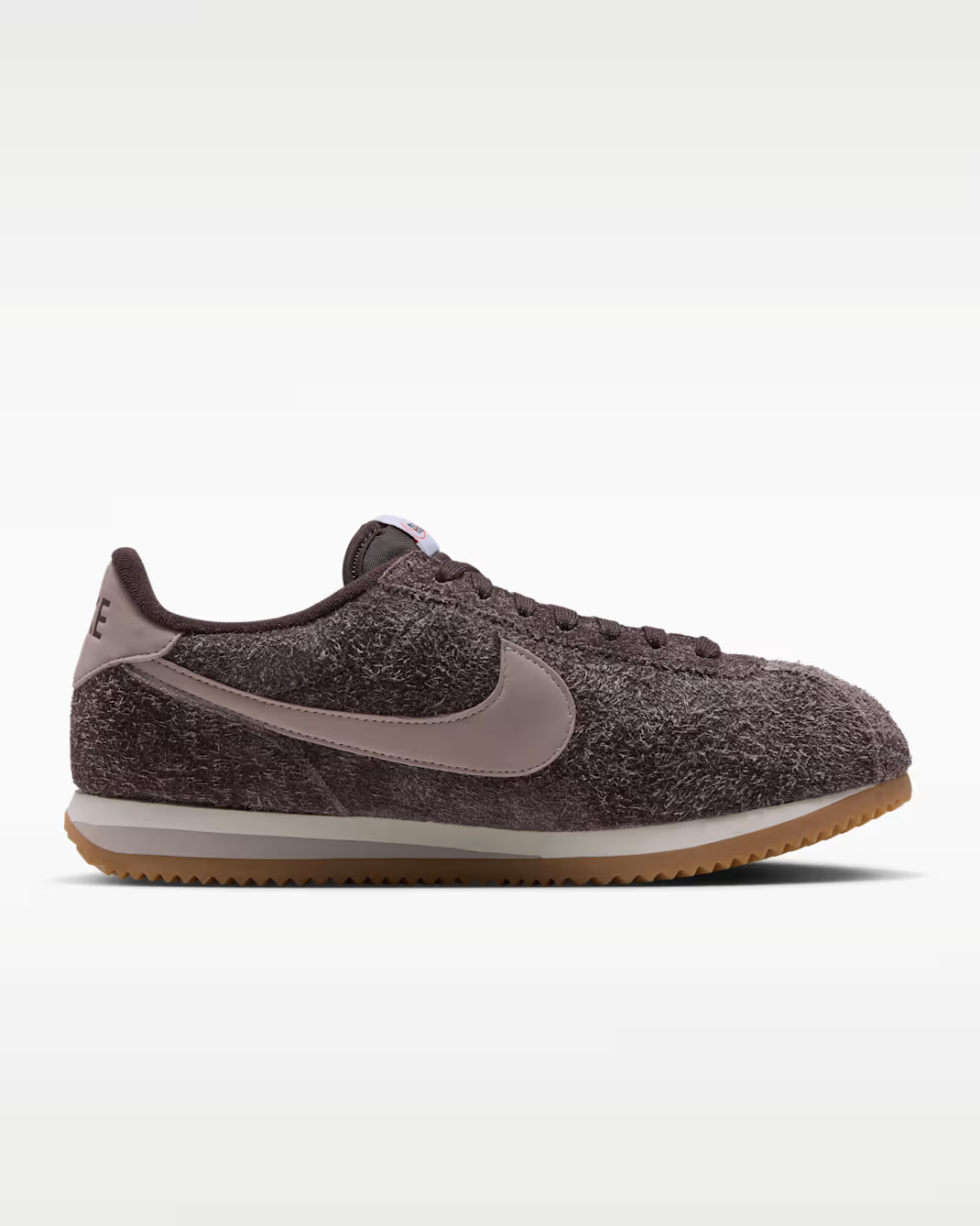 IQ0025-200 Nike Cortez Suede "Baroque Brown/Sail" (Women's)