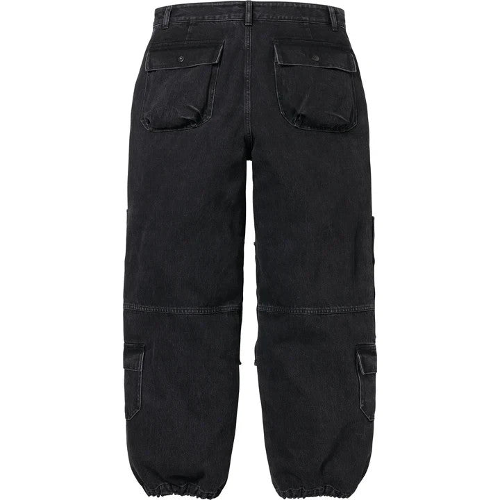 Supreme Y's by Yohji Yamamoto Denim Utility Pant Washed Black