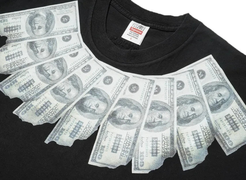 Supreme x MM6 Maison Margiela Money S/S Top "Black"