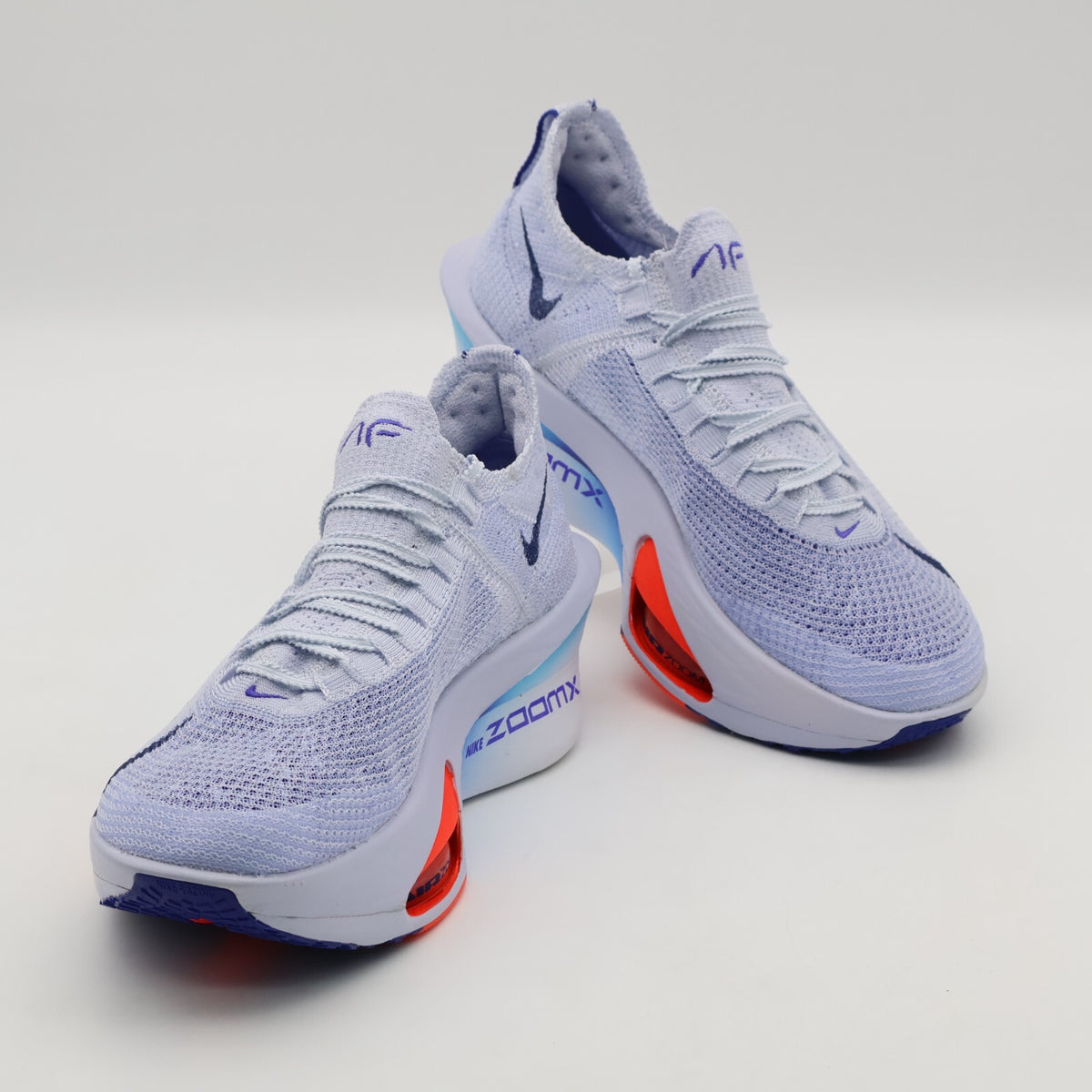 FD8311-001 Nike ZoomX AlphaFly 3 Football Grey Ghost Persian Violet Blue (Men's)