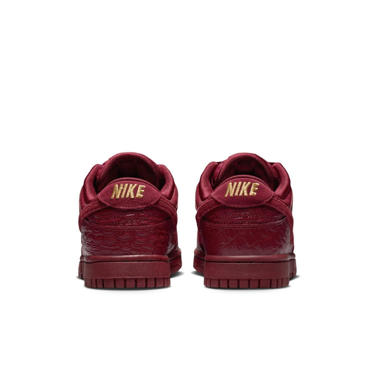 HV4388-600 Nike Dunk Low Crocodile Team Red (Women's)