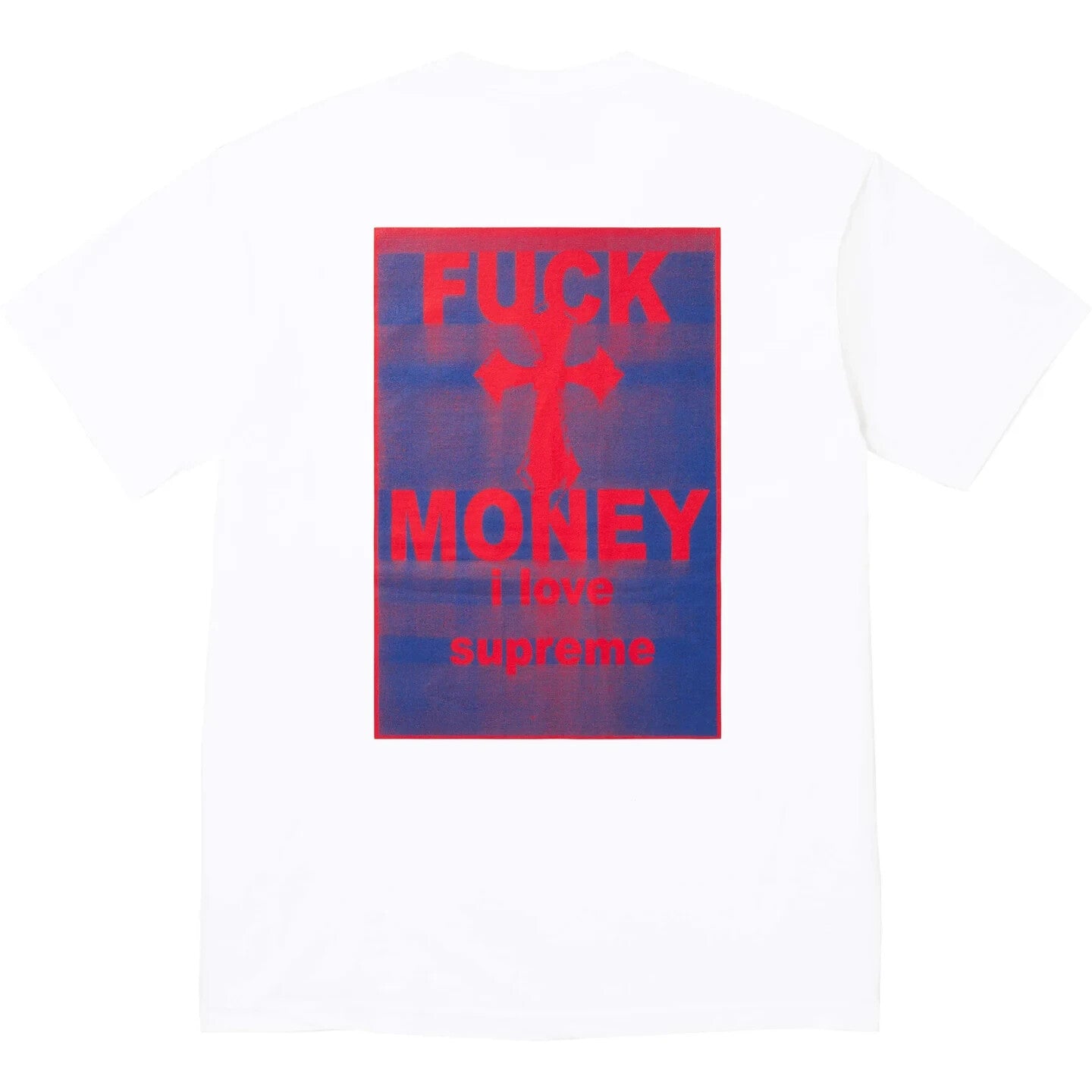 Supreme F*ck Money Tee White