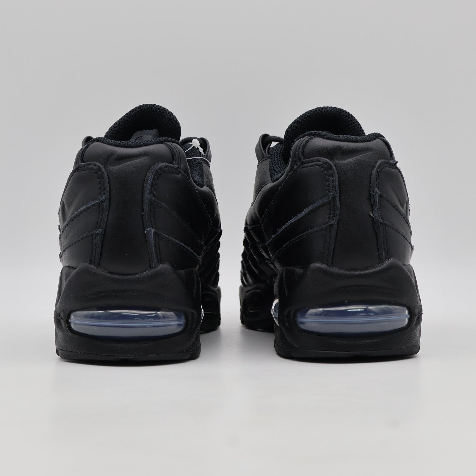 IM0696-001 Nike Air Max 95 Leather Big Bubble QS Triple Black (Men's)