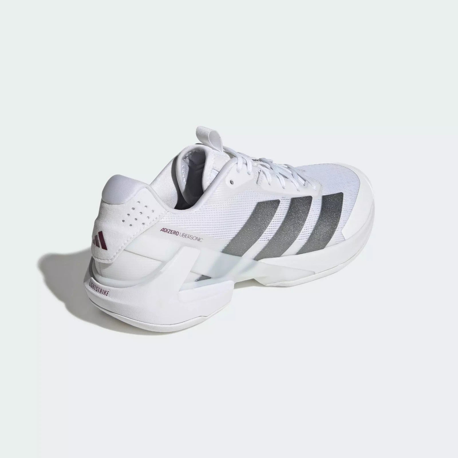 KK4409 adidas Adizero Ubersonic 5 Tennis Cloud White/Tech Grey Metallic (Men's)