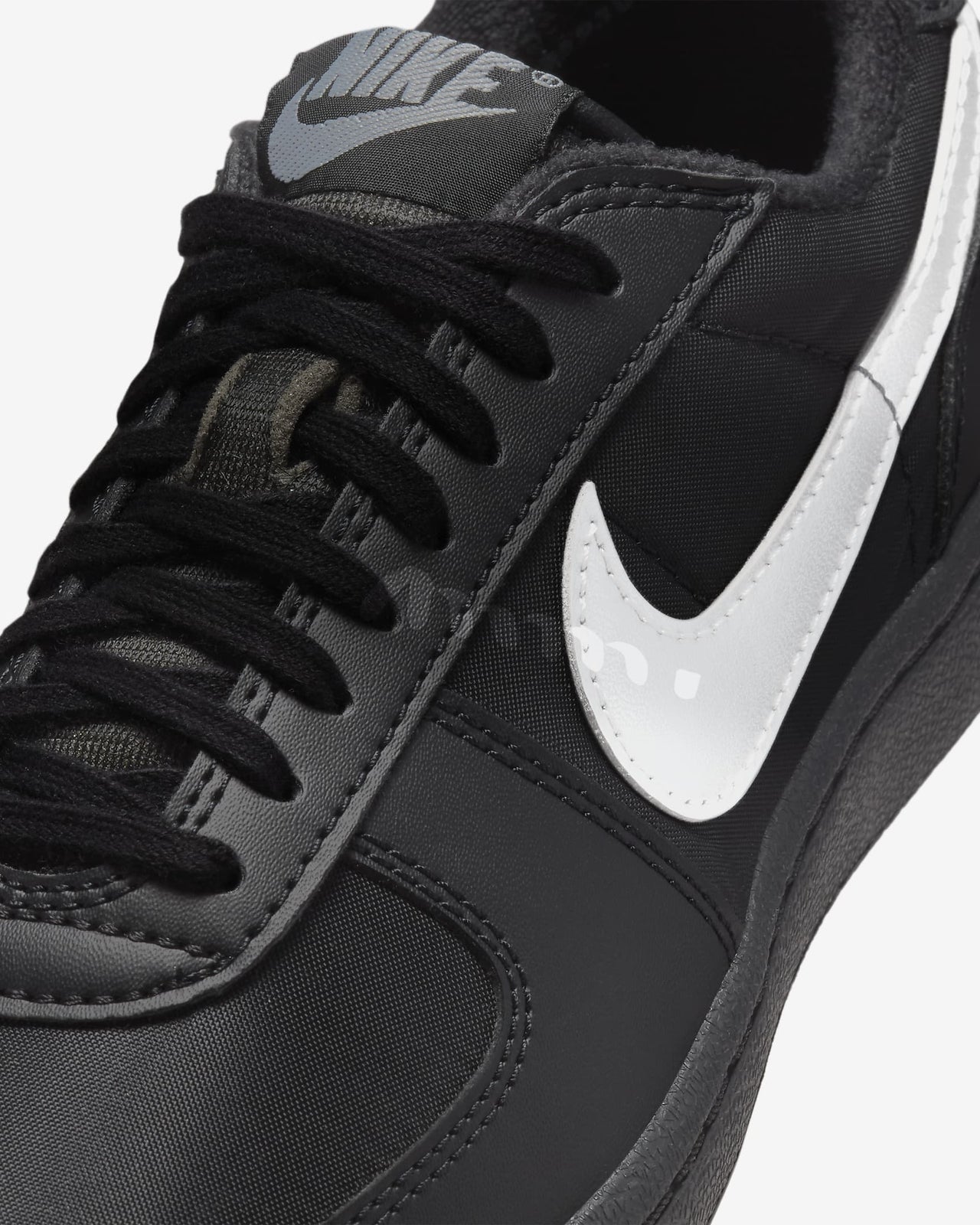 FZ5593-001 Nike Field General Black Black Metallic Silver (Women's)