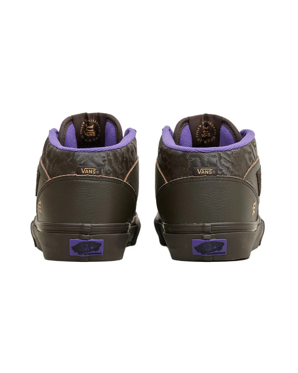 SNDN-SNKR-10892 Evisen Skateboards Ã Vans Skate Half Cab "Deep Mahogany" (Men's)