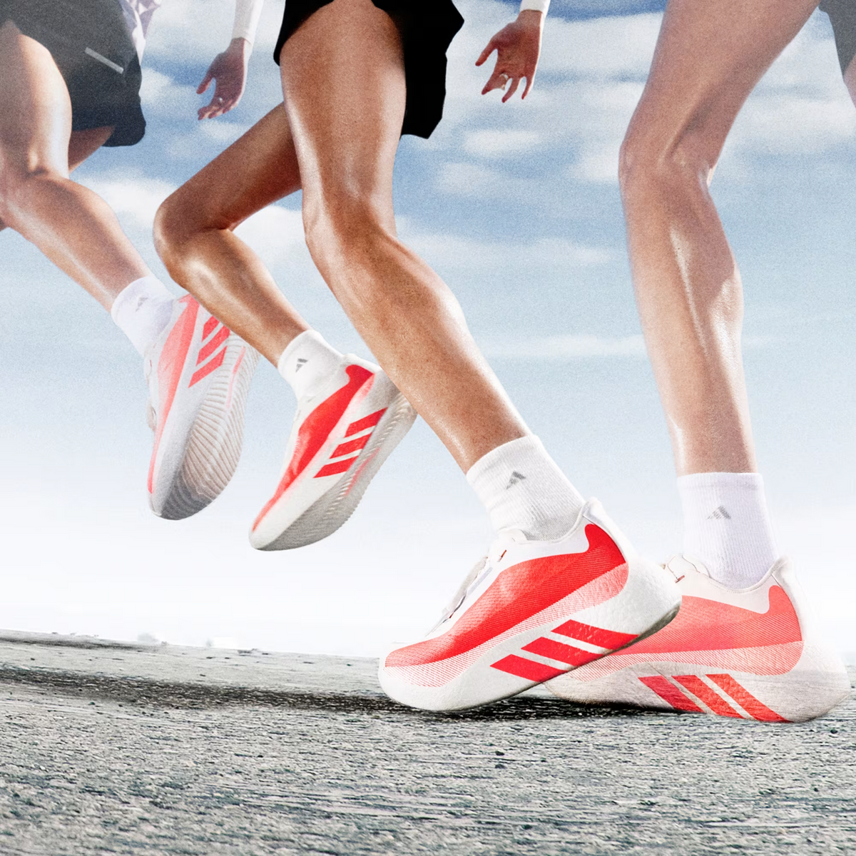KI4406 adidas Hyperboost Edge "Hyper White/Solar Turbo" (Women's)