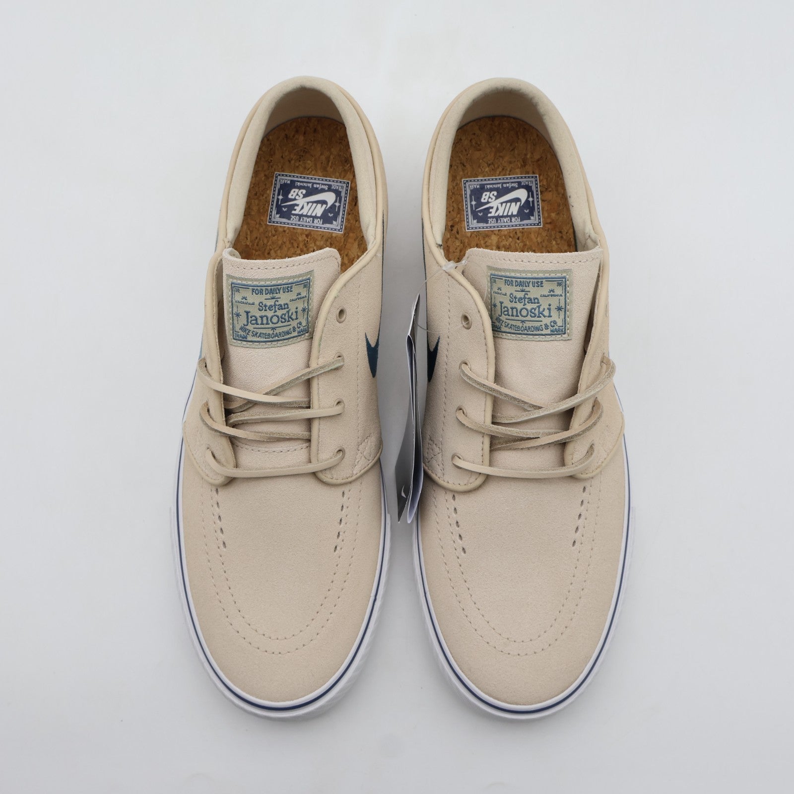 FD6757-101 Nike SB Zoom Janoski OG+ Sanddrift Thunder Blue Summit White (Men's)