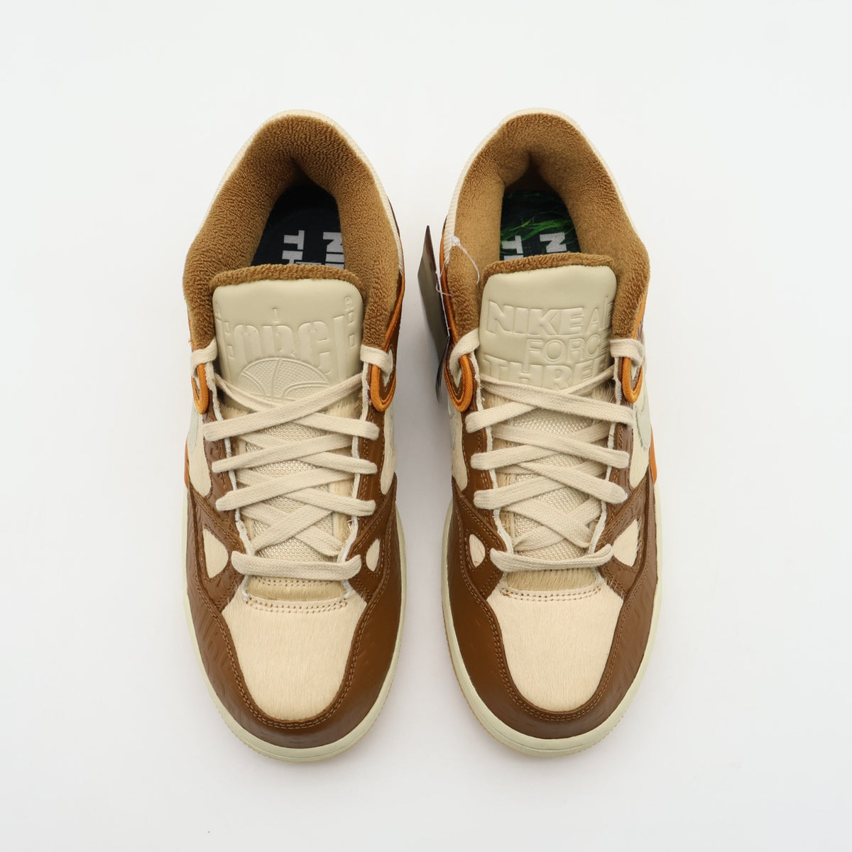HQ7533-200 NIGO Nike Air Force 3 Low SP Beige Heel Logo OGIN (Men's)