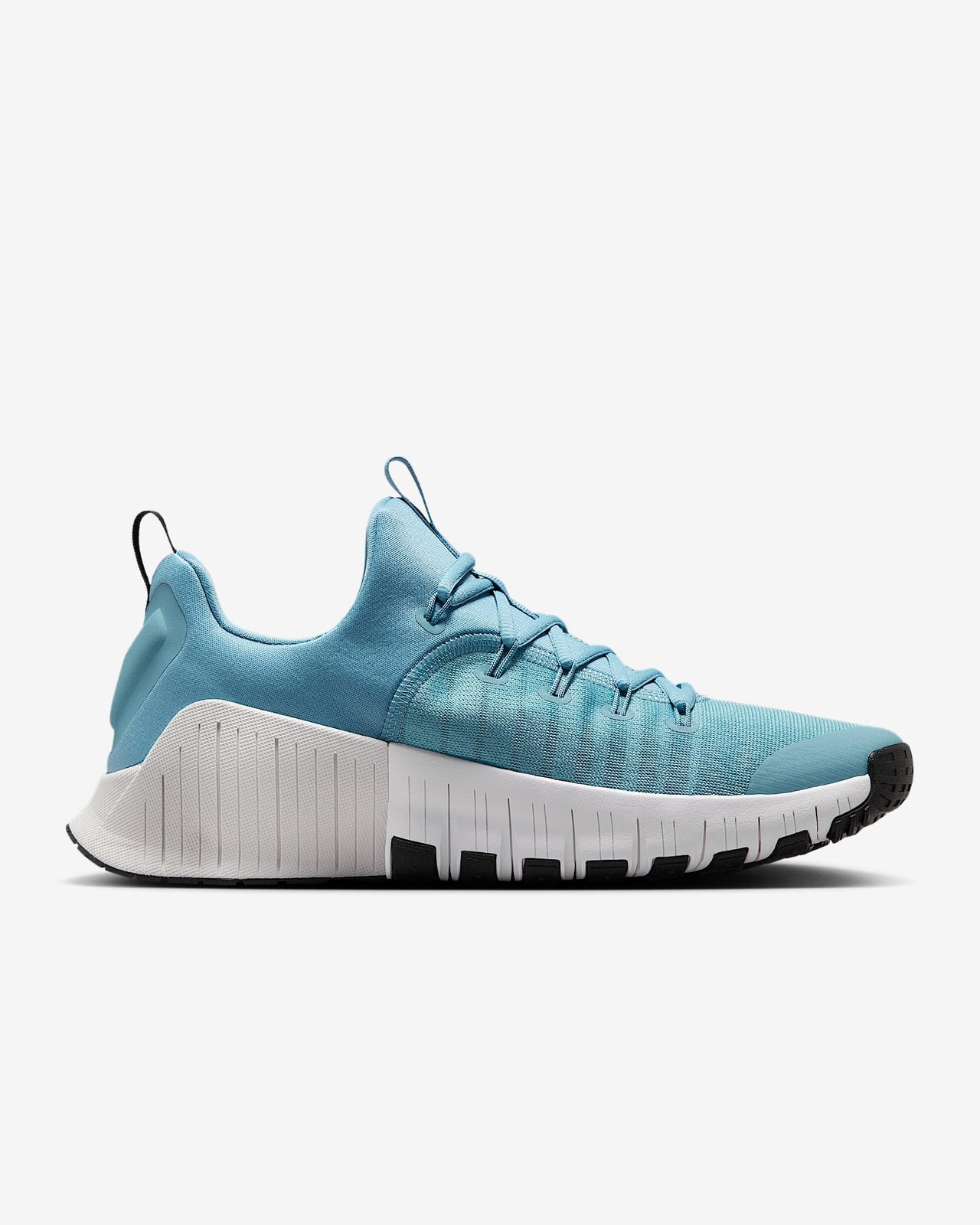 FJ7127-400 Nike Free Metcon 6 Denim Turquoise Black Vast Grey White (Men's)