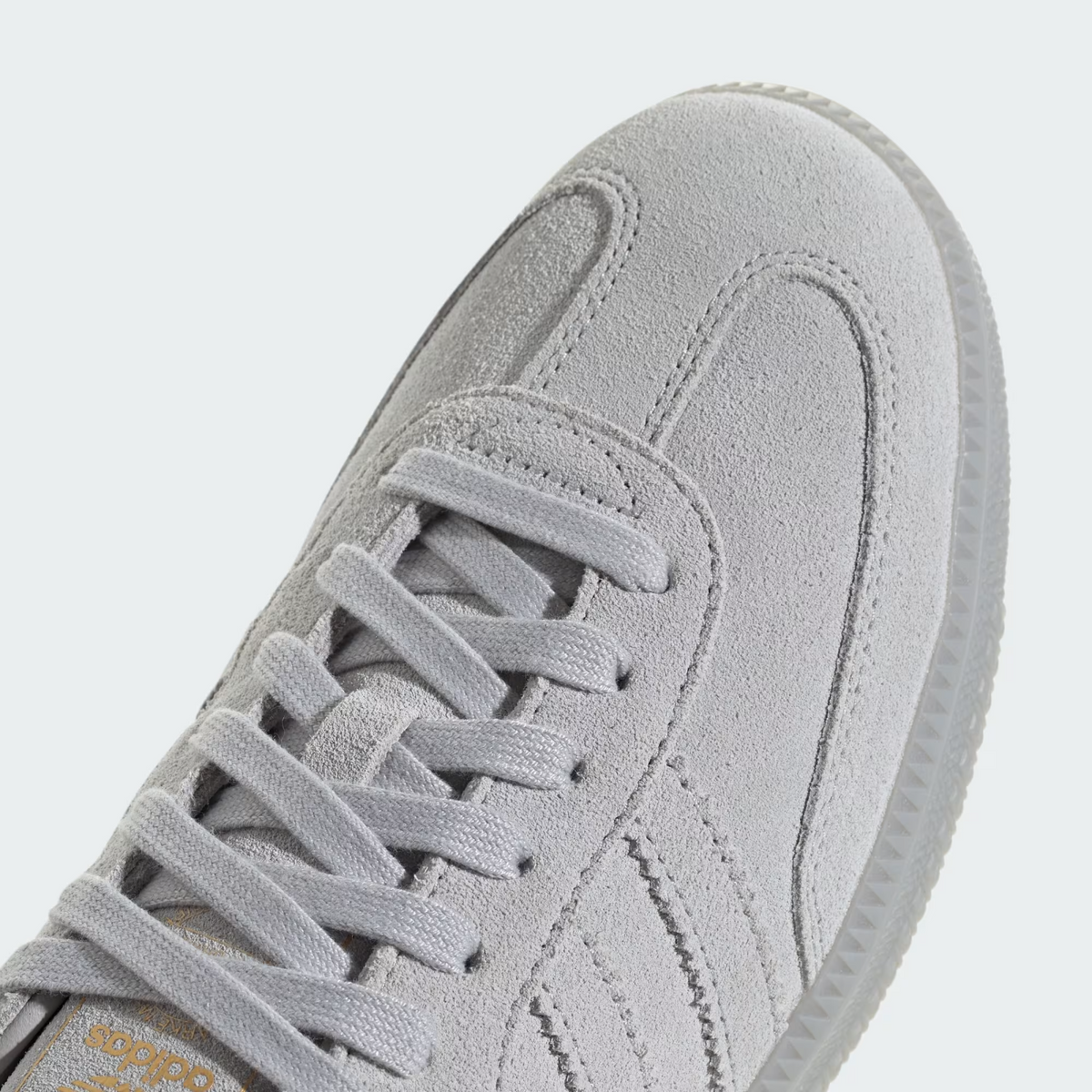 JR0888 adidas Originals Samba OG Grey Two Crystal White Gold Metallic (Men's)