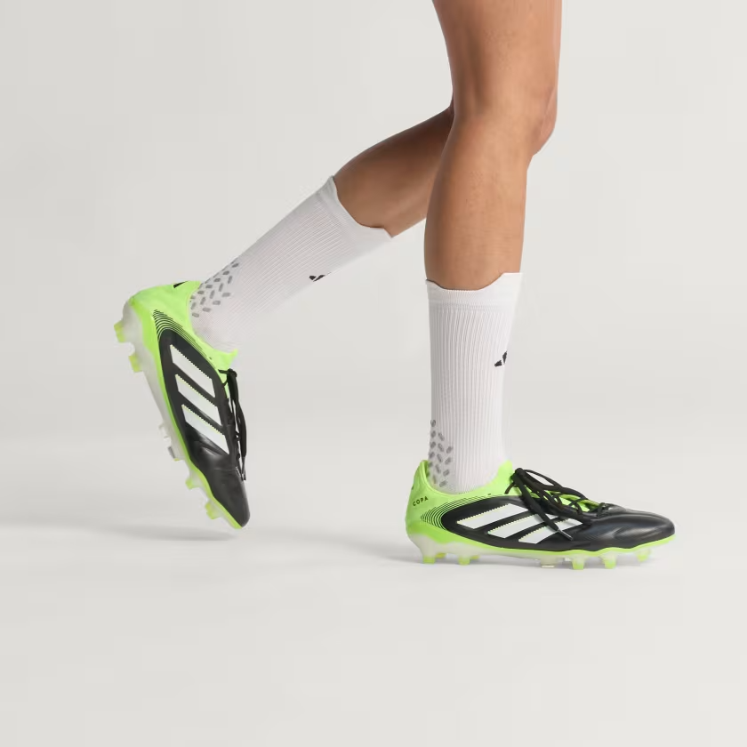 JH6304 adidas Copa Pure 3 Elite FG Core Black Cloud White Lucid Lemon (Men's)