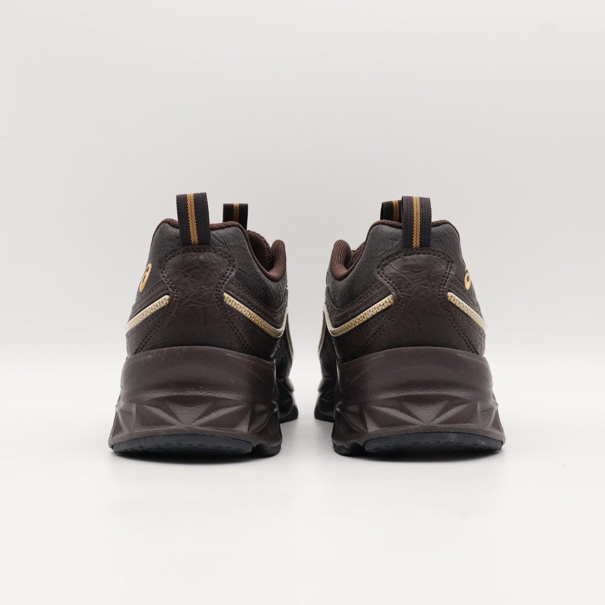 1203A643-200 OTTO 958 Asics Protoblast-CMLVIII Dark Brown Pure Gold (Men's)