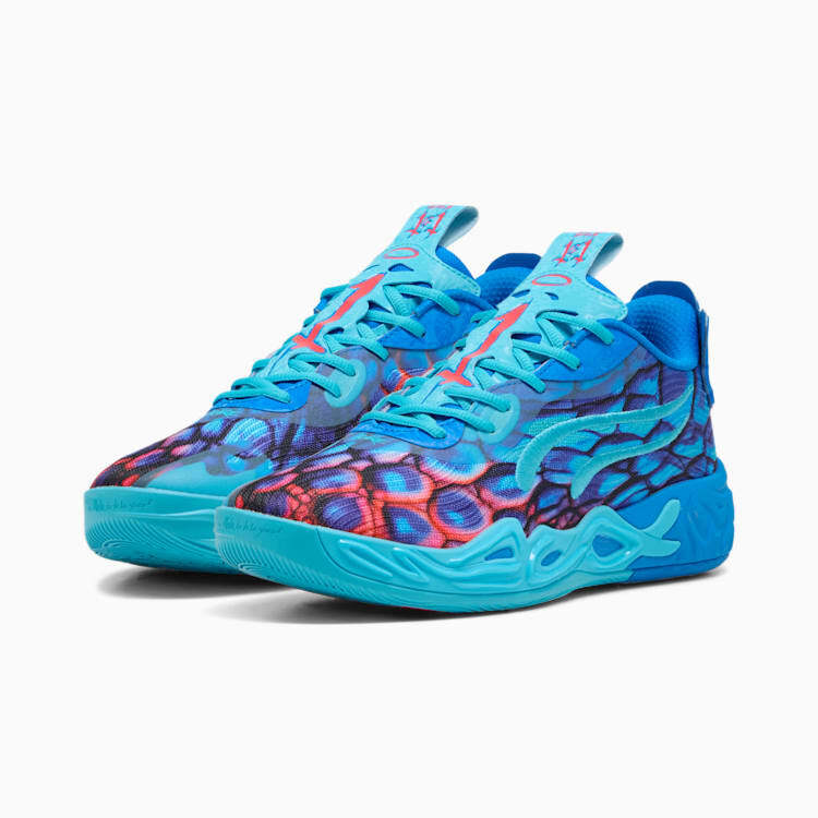 311318-01 Puma MB04 Low Blue Red (Men's)