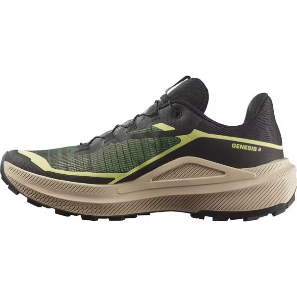 L49300100 Salomon Genesis 2 "Sunny Lime/Black/Bog" (Men's)
