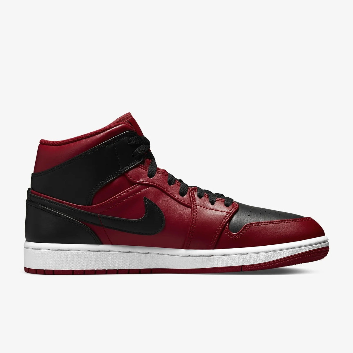 554724-660 554724-660 Nike Air Jordan 1 Mid Reverse Bred (Men's)