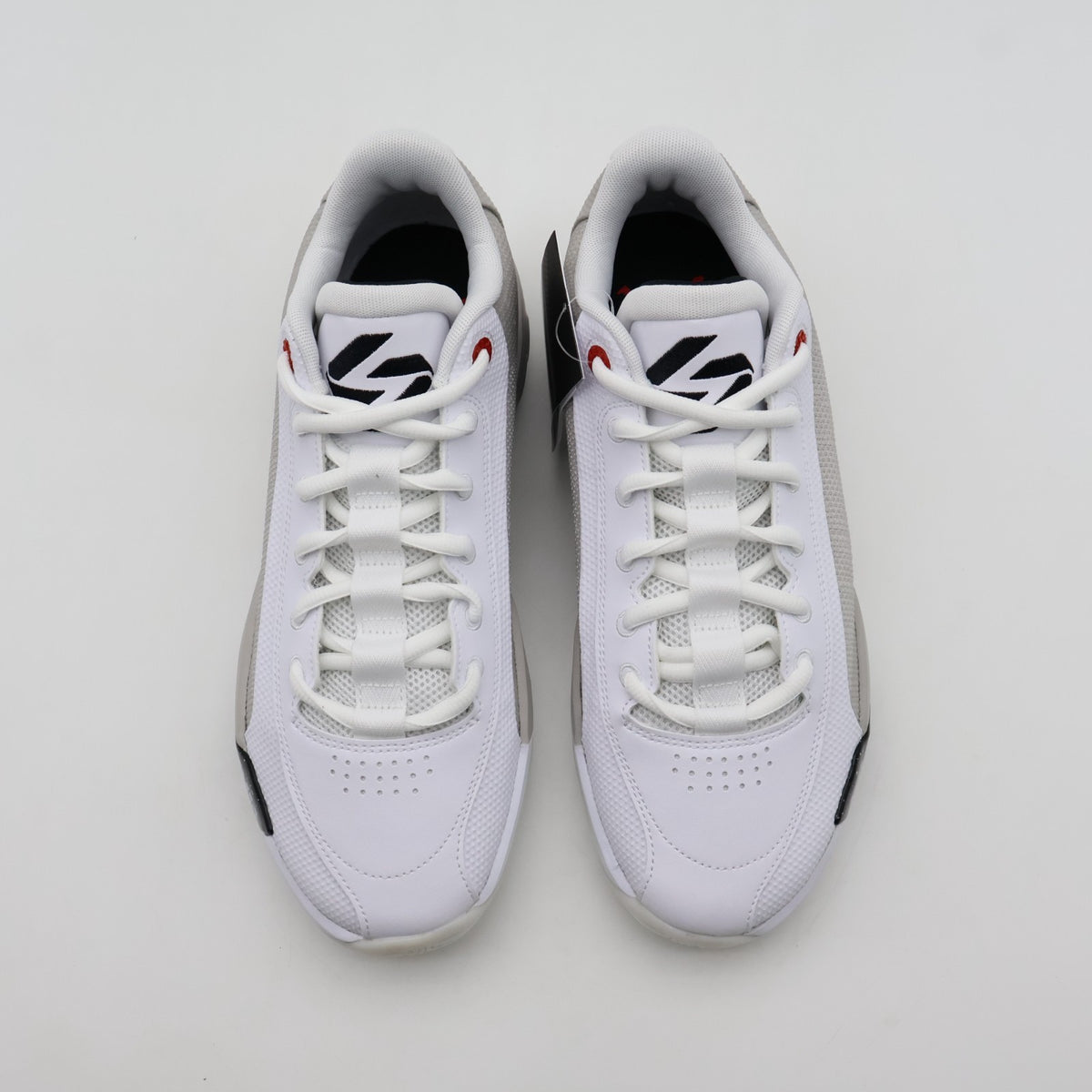 HF0819-103 Nike Jordan Luka 77 White Tech Gray Flame Red Black (Men's)