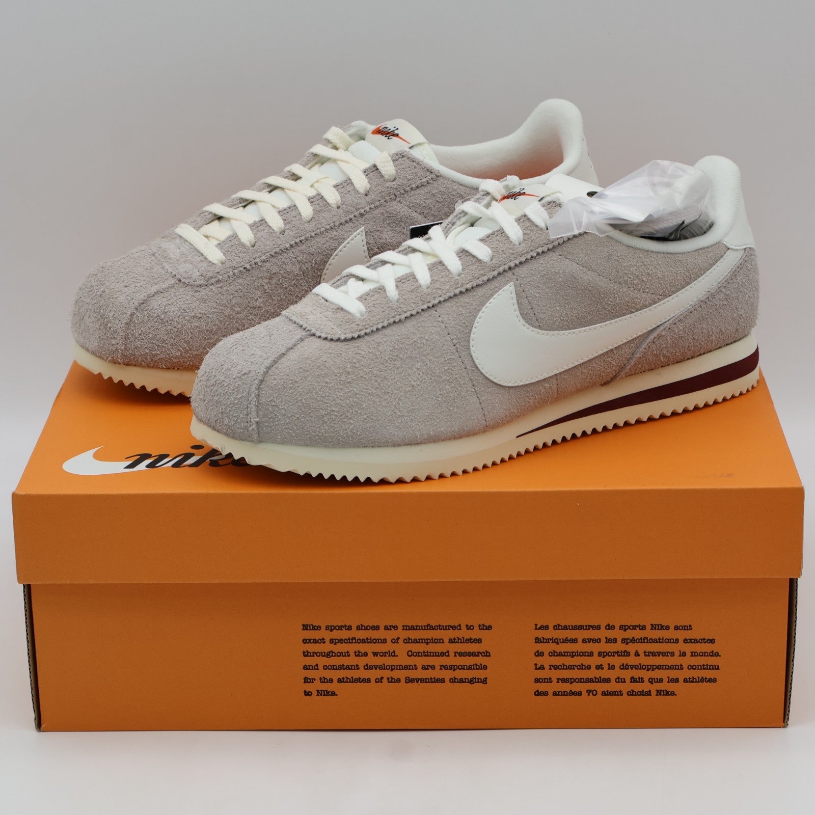 HF3142-001 Nike Cortez SE College Gray Sail Dark Team Red (Men's)