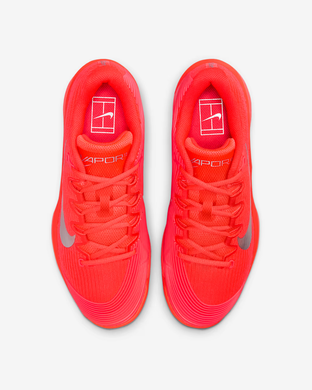 HQ2595-600 Nike Vapor 12 Premium Bright Crimson Metallic Silver (Women's)