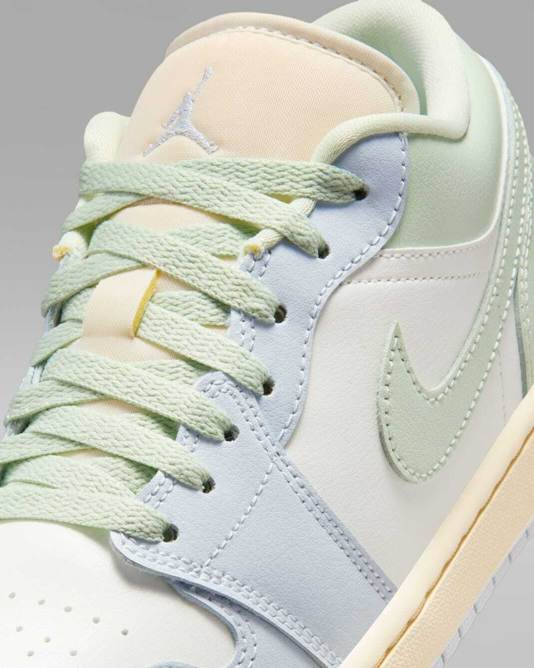 DC0774-108 Nike Air Jordan 1 Low Sail Aura (Women's)