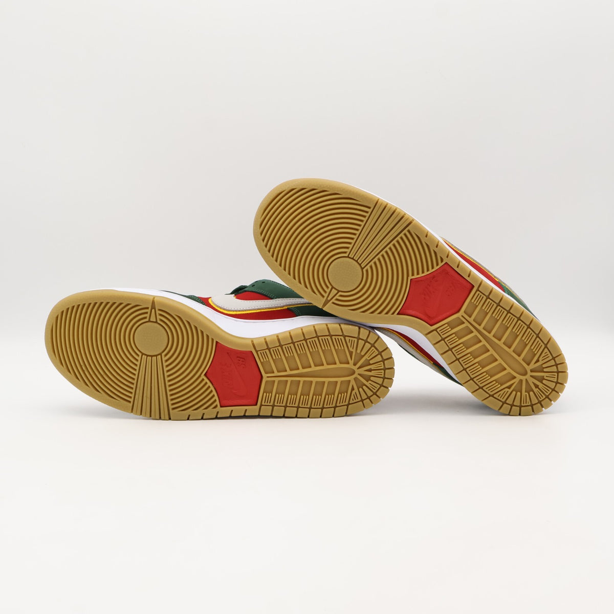 FZ1287-300 Nike SB Dunk Low PRM Seattle Supersonics Fir and Fire Red (Men's)