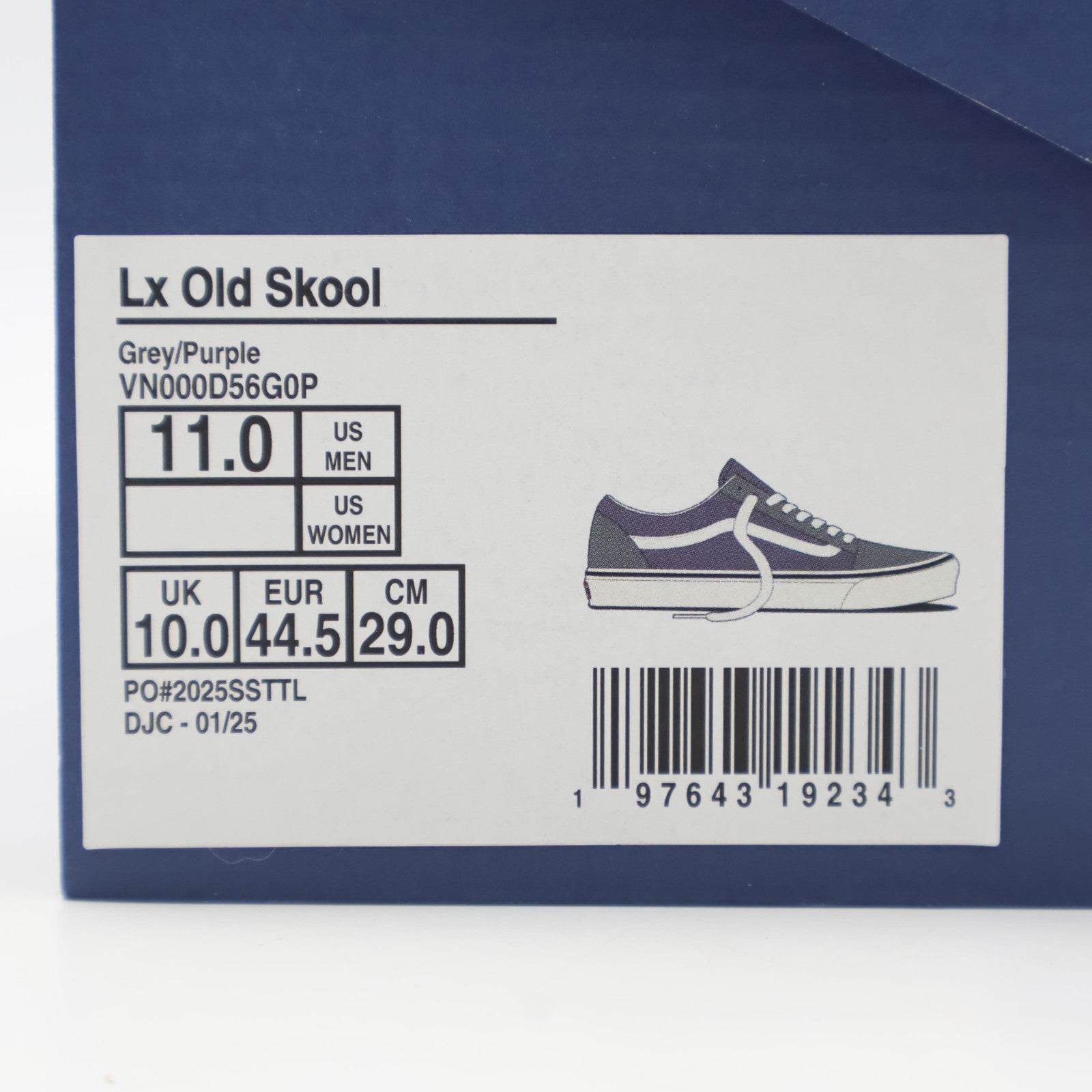 VN000D56G0P Vans Premium Old Skool Grey Purple (Men's)