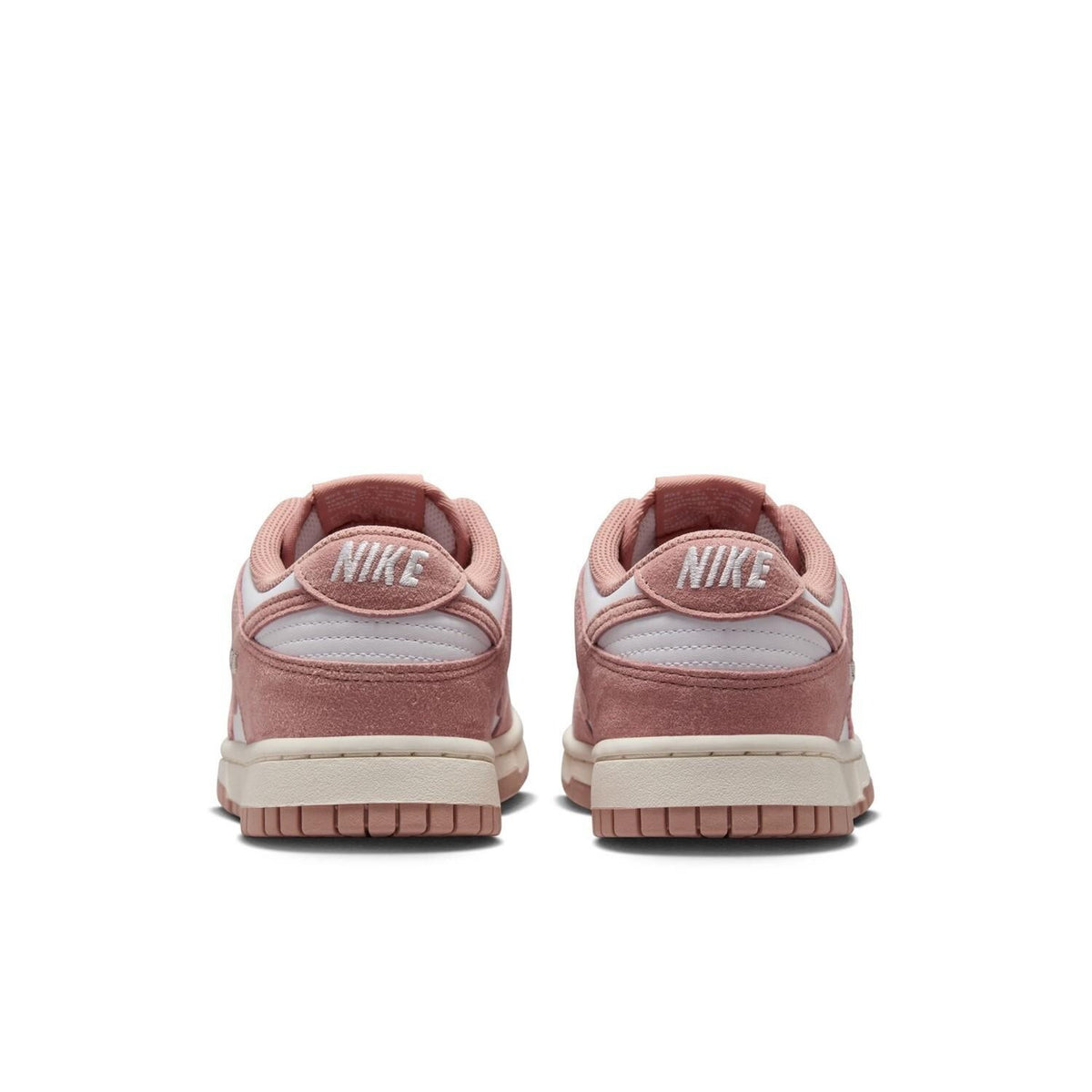 IB4417-102  NIKE DUNK LOW WHITE PINK (Women's)