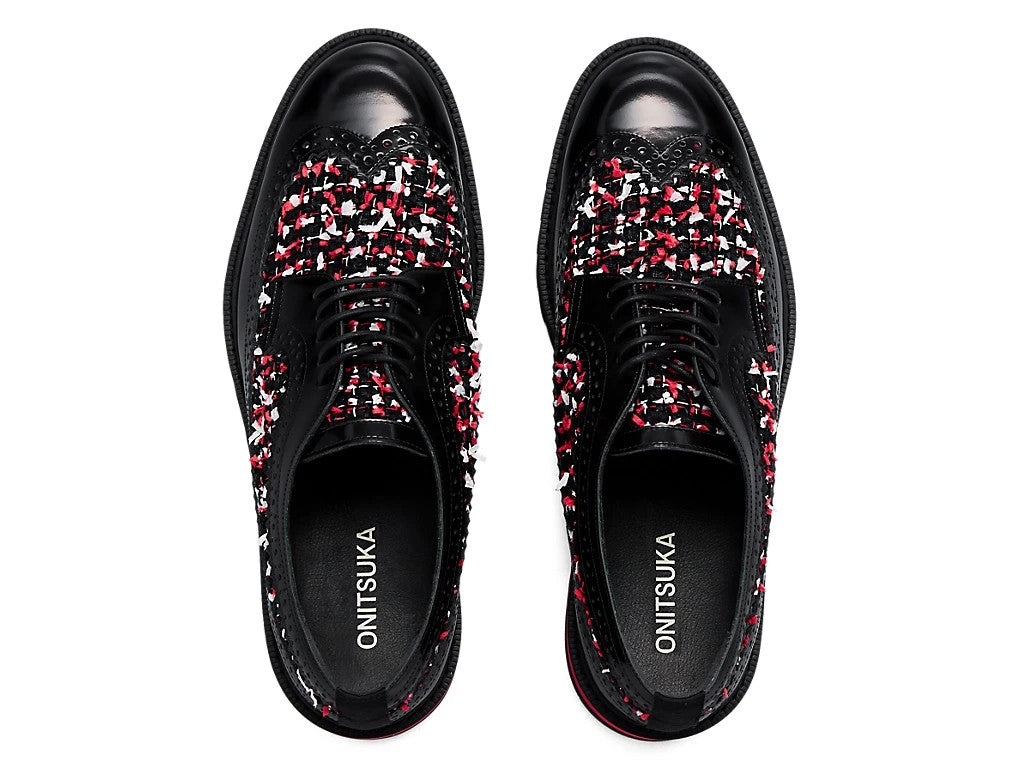 1181A615-002 Onitsuka Tiger Brogue Black Classic Red (Men's)