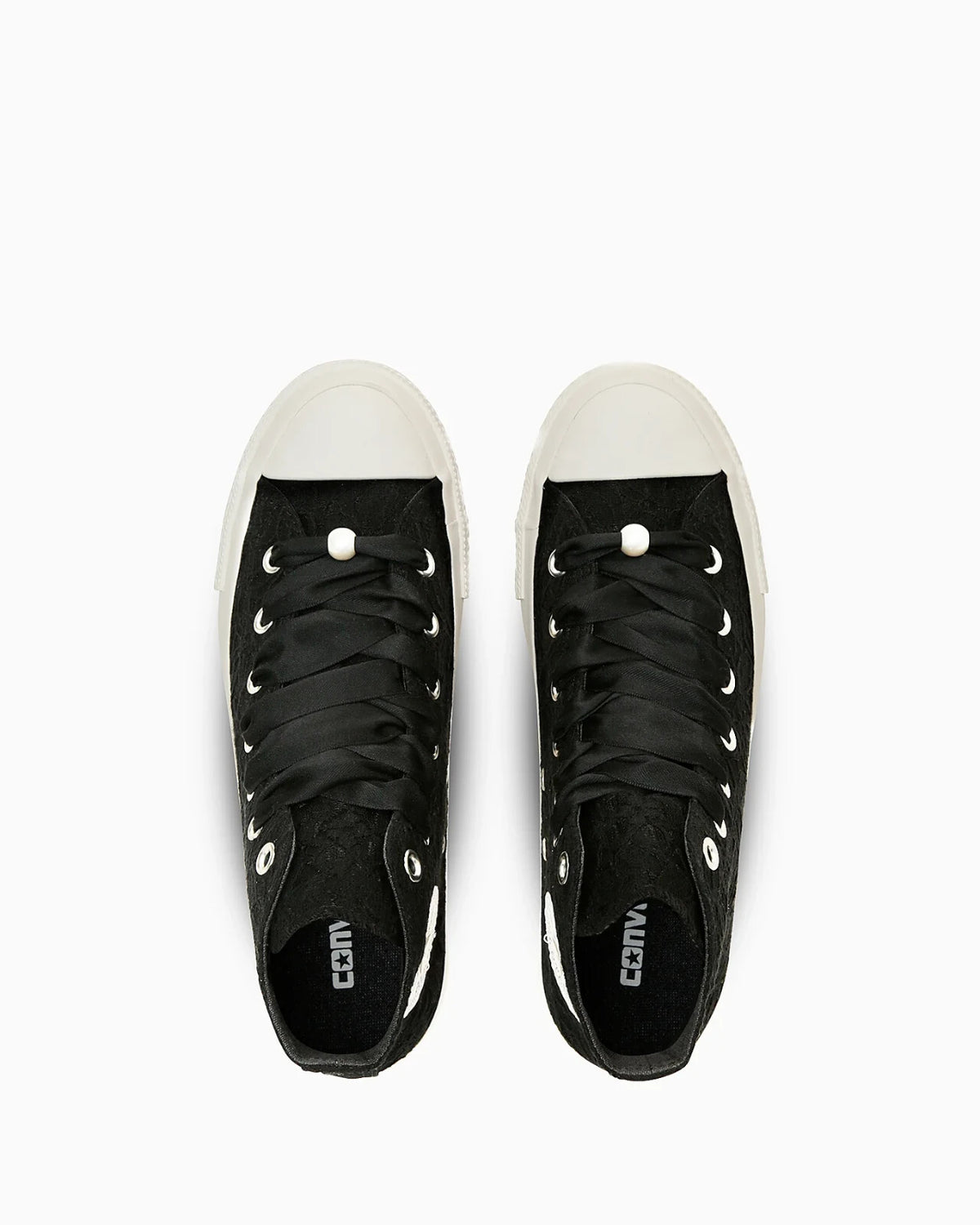 31315131 Converse Women's All Star PLTS Lace Hi Powder Black (Women's)
