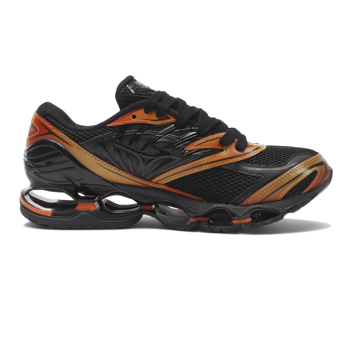 D1GA260402 MIZUNOãWAVE PROPHECY LSORANGEBLACK (Men's)