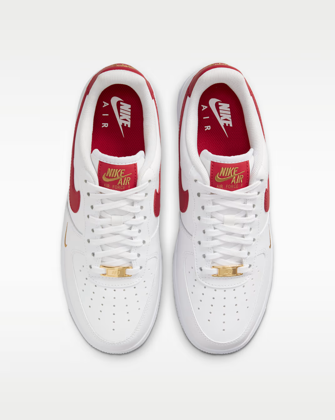 CZ0270-104 Nike Air Force 1 '07 Essential White Gym Red (Women's)