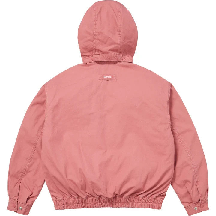 Supreme Hooded Utility Jacket Pink