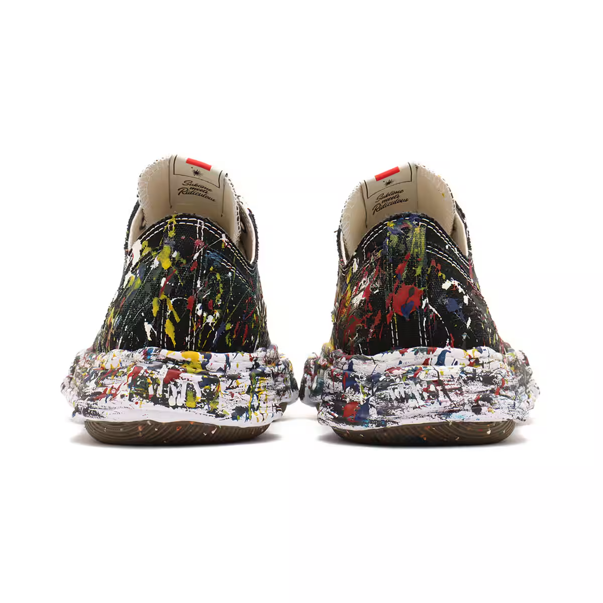 A14FW725-BLACK Maison MIHARA YASUHIRO PETERSON23 OG Sole Sputtering Paint (Men's