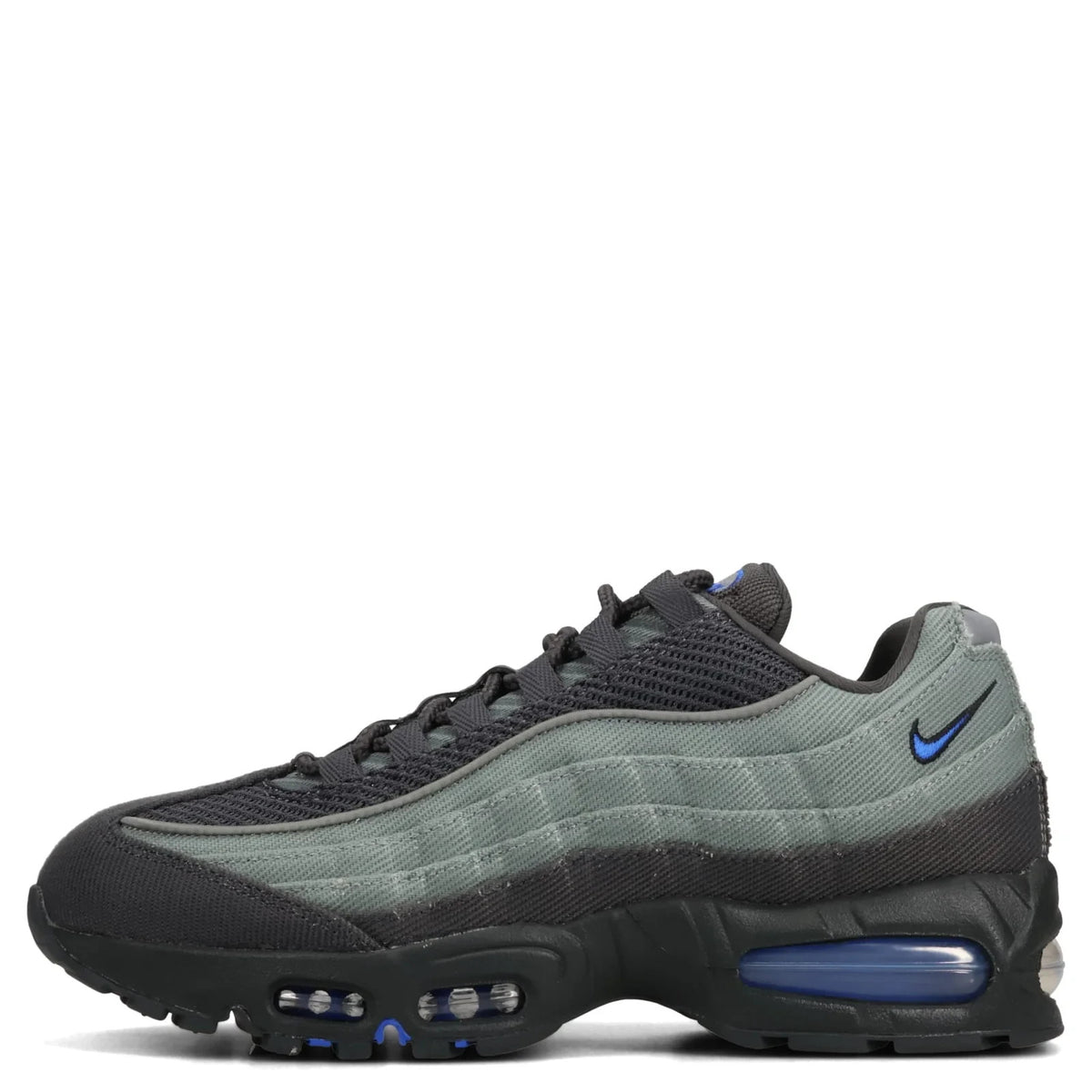 IM9605-002 Nike Air Max 95 Big Bubble Denim "Smoke Grey/Race Blue" (Men's)