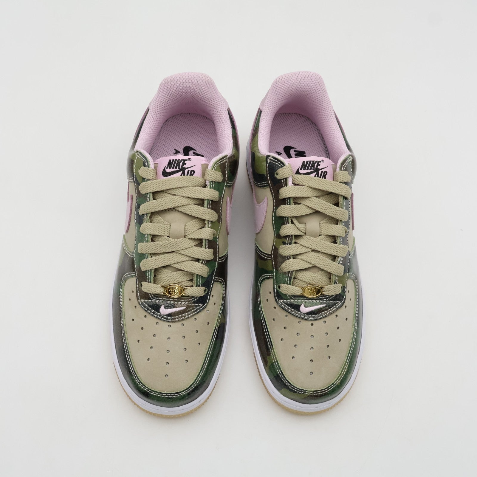 HQ1967-200 Nike Air Force 1 Low Retro Patent Camo Pink (Men's)