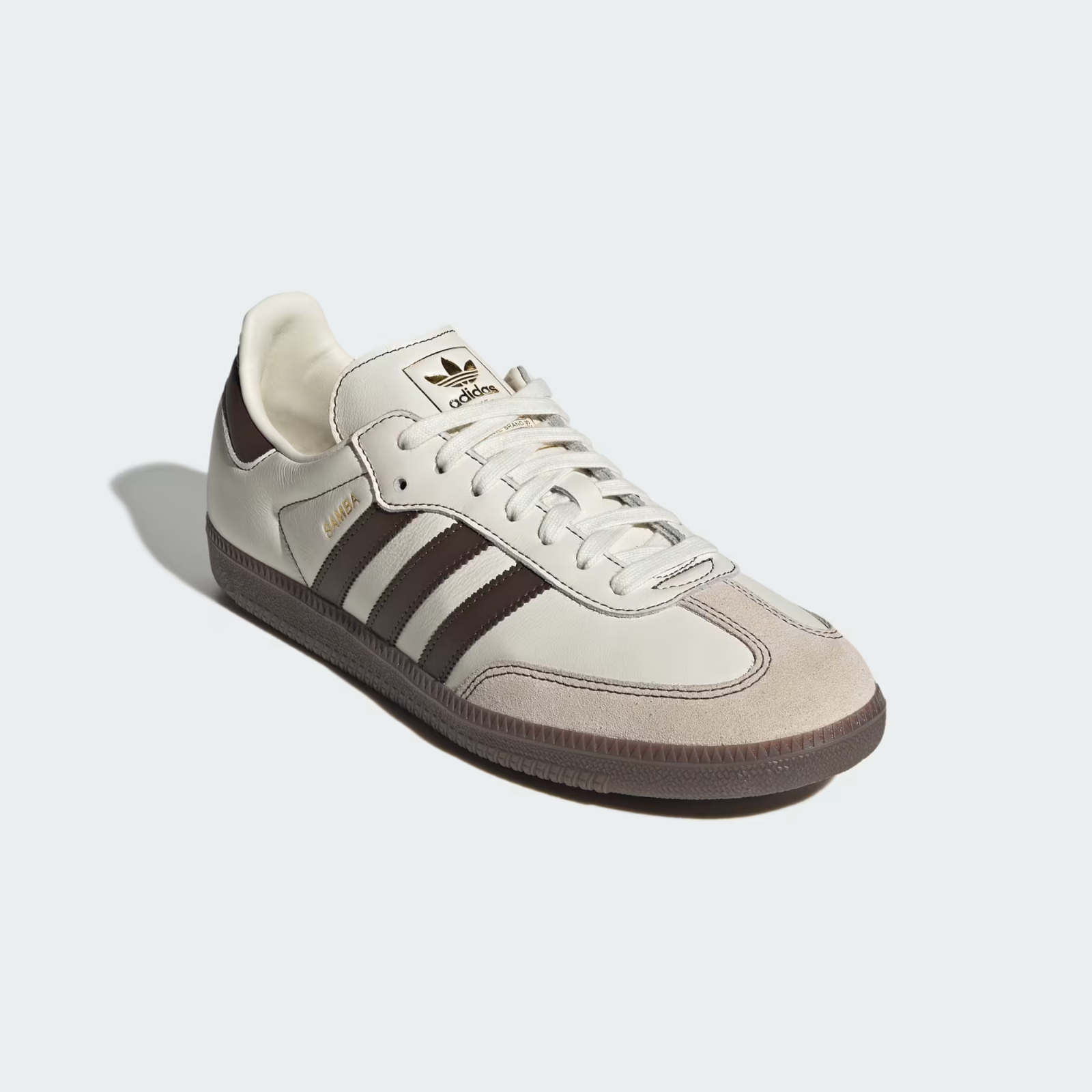 KK4484 adidas Originals Samba OG Off White Brown Gum (Men's)