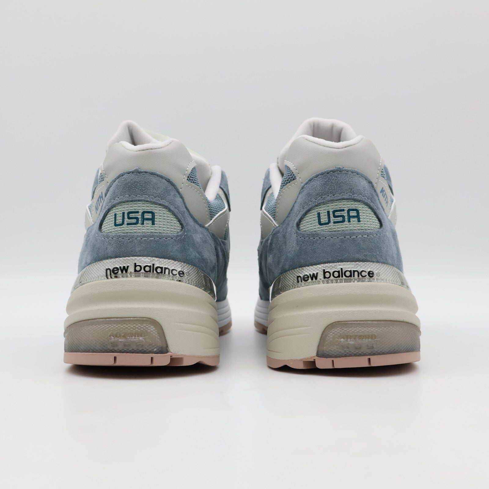 U992KT KITH New Balance 992 Aegean Blue Shadow Gray (Men's)