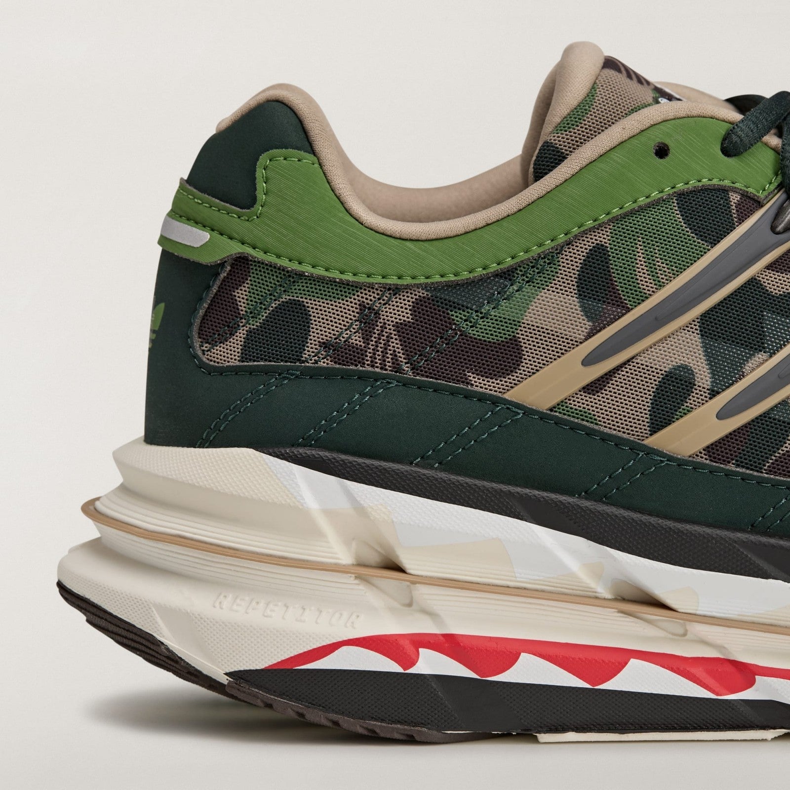 KJ8850 A BATHING APE adidas Adistar HRMY World Cup Pack Green Camo (Men's)