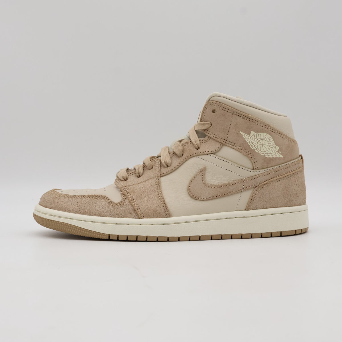 FJ3448-200 Nike Air Jordan 1 Mid SE Legend Light Brown Sail Legend (Women's)