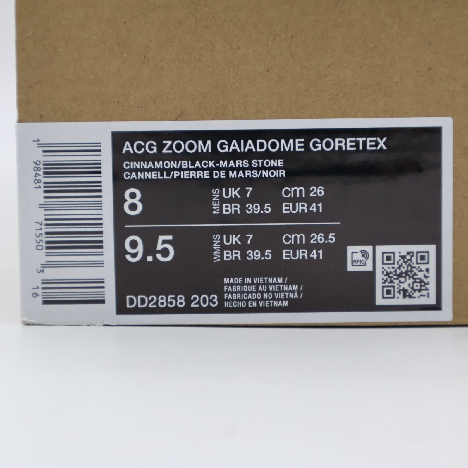 DD2858-203 Nike ACG Air Zoom Gaiadome GORE-TEX Cinnamon Mars Stone (Men's)